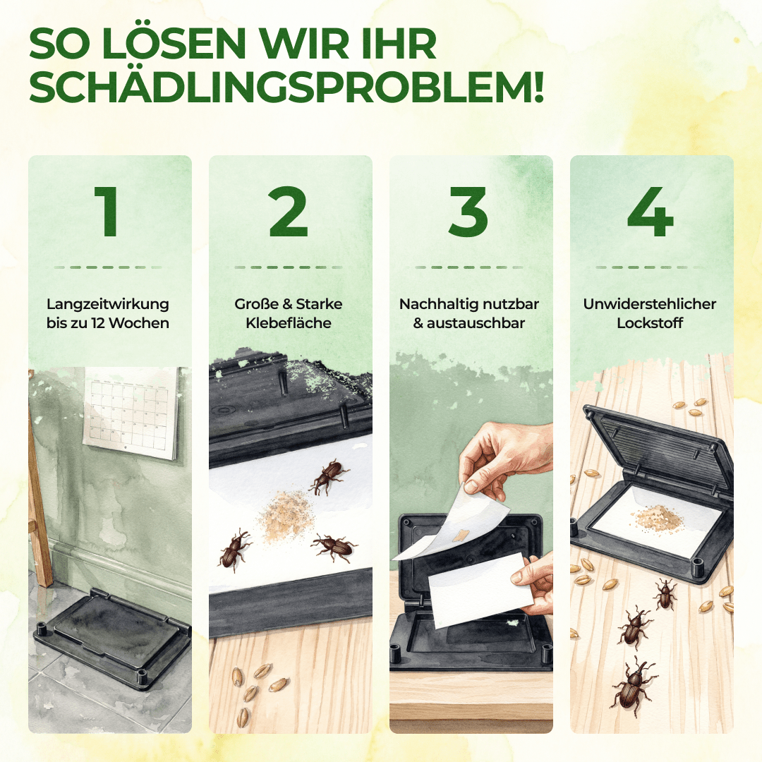 Kornkäfer Falle - Green Guardia - Ihr Experte für Schädlinge und Pflanzen