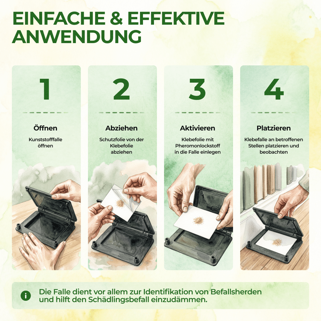 Kornkäfer Falle - Green Guardia - Ihr Experte für Schädlinge und Pflanzen