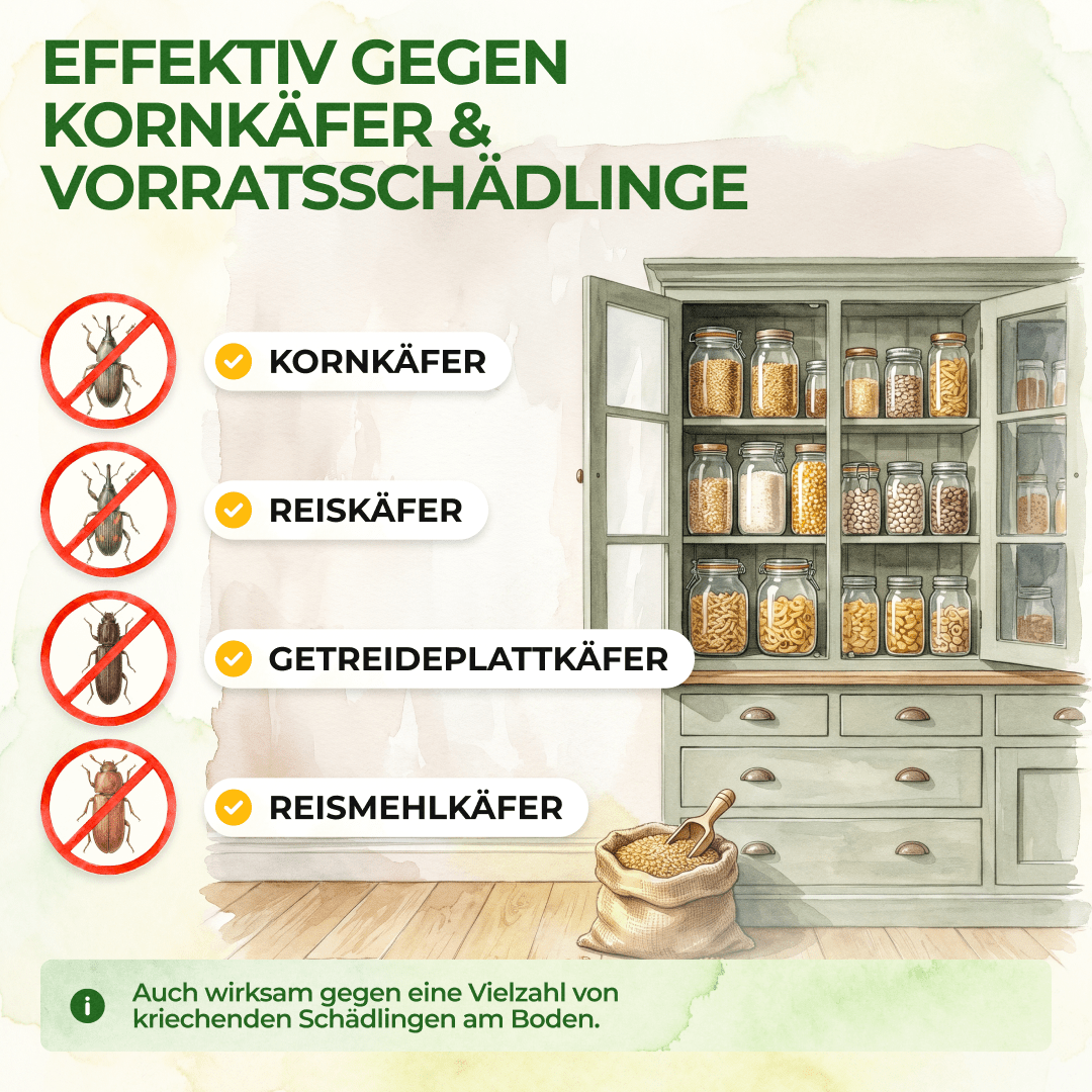 Kornkäfer Falle - Green Guardia - Ihr Experte für Schädlinge und Pflanzen