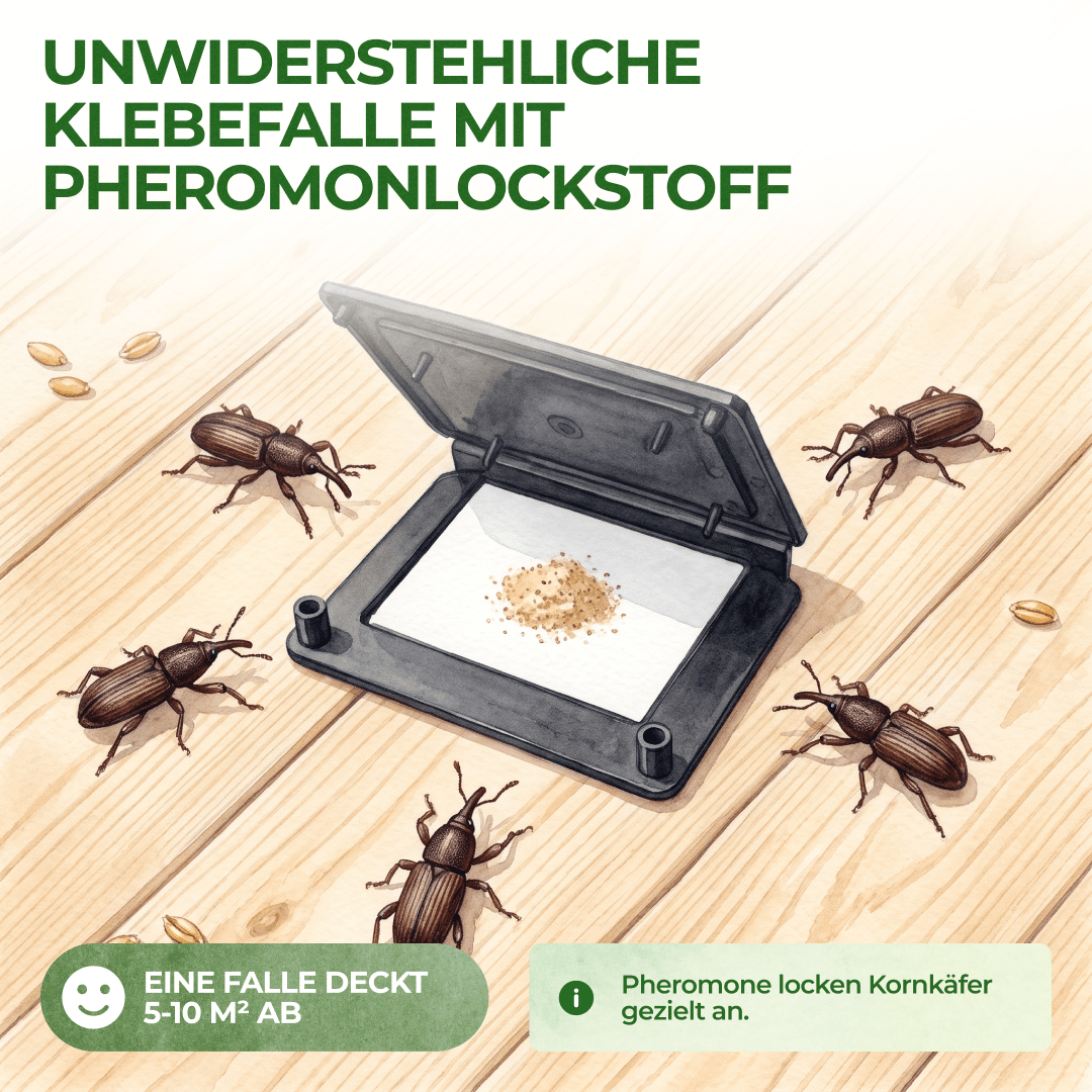 Kornkäfer Falle - Green Guardia - Ihr Experte für Schädlinge und Pflanzen