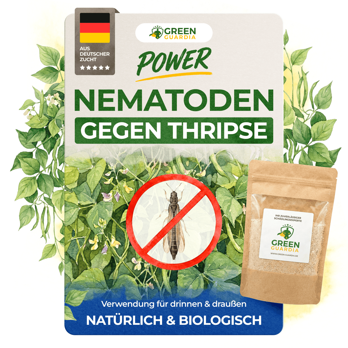 Nematoden gegen Thripse - Green Guardia - Ihr Experte für Schädlinge und Pflanzen