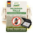 Pelzkäfer Falle