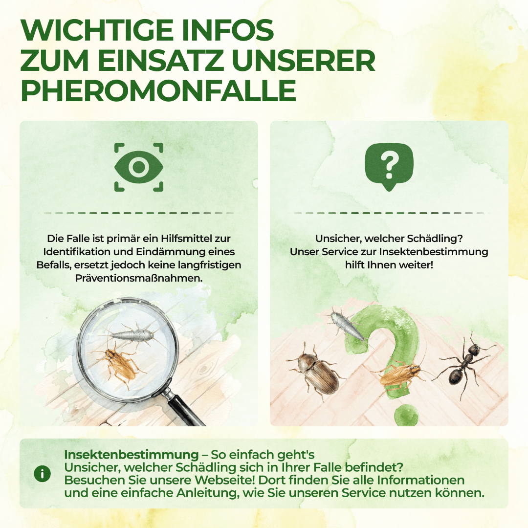 Pheromon-Lockstoff Ersatzfolien (3x Stück) - Green Guardia - Ihr Experte für Schädlinge und Pflanzen