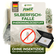 Silberfisch Falle