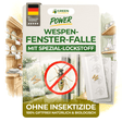 Wespen Fenster-Falle
